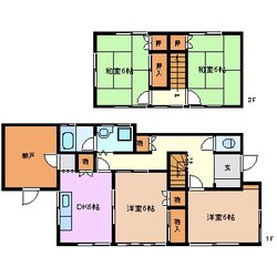 三重団地　鈴木様貸家の物件間取画像